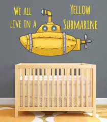 We All Live In A Yellow Submarine Wall