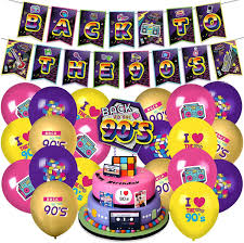 90s party decorations for s 90s