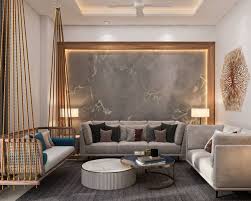 modern style living room design with