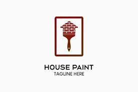 Wall Paint Or House Paint Logo Design
