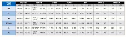 Bare Wetsuit Size Chart Best Picture Of Chart Anyimage Org
