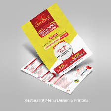 Restaurant Menu Designing Smart Solution