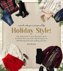 What's Your Home For The Holiday Style Quiz | Cato Fashions gambar png