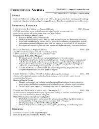 Academic Resume Template For Graduate School Graduate School Resume