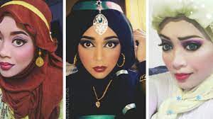 this makeup artist uses her hijab to