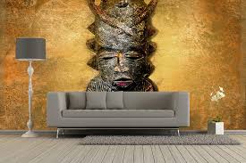 Photo Wallpaper African Mask