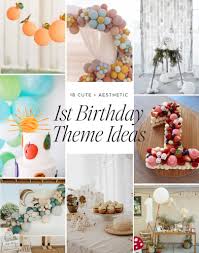 1st birthday party themes
