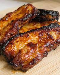 crispy air fryer pork belly strips
