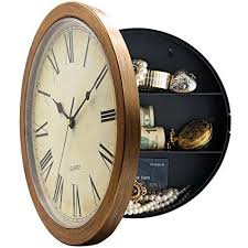 Magho Plastic Wall Clock With Secret