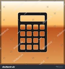 All of our desktop logo calculators are available with rush service and packaged in gift boxes ready to completely impress your clients this year. Black Calculator Icon Isolated On Gold Background Accounting Symbol Business Calculations Mathematics Education An In 2020 Mathematics Education Business Man Concept