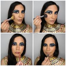 cleopatra makeup for halloween with