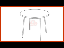How To Draw A Table Step By Step You