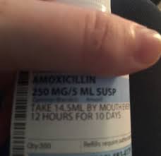 Amoxicillin Dose Question Babycenter