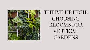 choosing blooms for vertical gardens