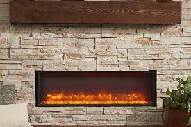Built In Linear Electric Fireplace