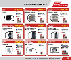 Filter Transmission Filter Identifier Wall Chart Issued