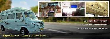 tempo traveller on in bangalore