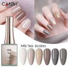 milk tea gel nail polish 16ml by canni