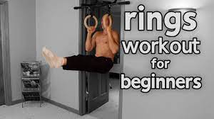 rings workout for beginners with