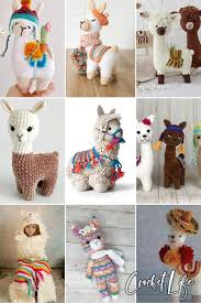 14 easy llama crochet patterns