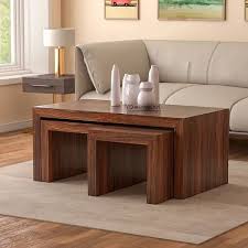 Carlisle Solid Wooden Coffee Table With