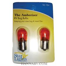 Starlights 016 Ab10 Amberizer Bug Light Bulb Pack Of 2 Bug Lights Hanna Trailer Supply