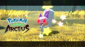 Shiny Alpha Pachirisu - Pokemon Legends Arceus - YouTube