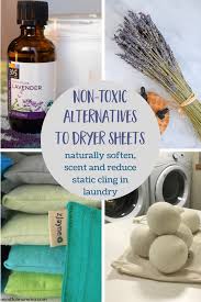 non toxic dryer sheet alternatives for