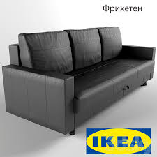 Friheten Sofa Bed Ikea Sofa 3d Model