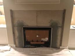 natural stone veneer fireplace