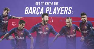 All news about the team, ticket sales, member services, supporters club services and fc barcelona manager discusses the first of two big games with sevilla on saturday. Get To Know The Fc Barcelona Players Viber
