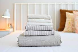 clean and care for sheets and bed linens