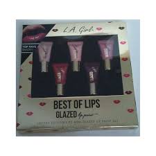 l a best of lips glazed lip paint