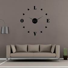 Diy Heart Shaped Numbers Wall Art Large