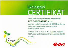 Lift Components s.r.o. | Zelená energie