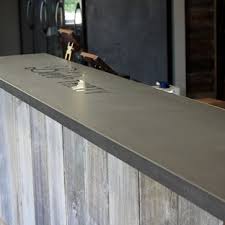 Cut the sidewalls for the concrete bar mold using a table saw or circular saw. Concrete Bar Top Houzz