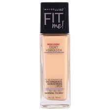 maybelline fit me dewy smooth