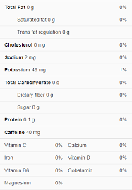 mcdonald s iced coffee nutrition facts