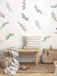 Leaves L And Stick Wall Decals Vinyl