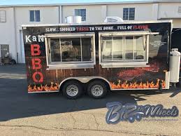 16ft bbq trailer food trucks