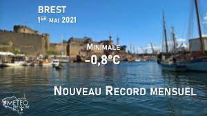 Record mensuel de froid ce samedi matin à Brest-Guipavas - Actualités météo  - Météo Bretagne