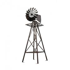 Garden Windmill 160cm Metal Ornaments