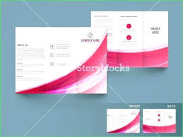 Top Free Fold Brochure Template Pamphlet Design 3 Page Flyer