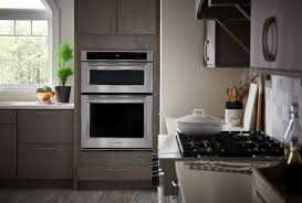 single electric convection wall oven