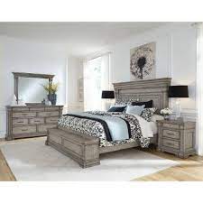 madison ridge gray 4 piece king bedroom