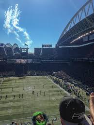 Sitting In The Hawks Nest At A Seattle Seahawks Home Game