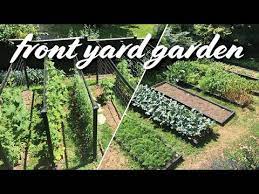 My Front Yard Vegetable Garden Layout
