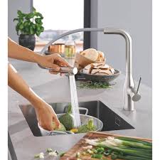 kitchen faucet with dual spray