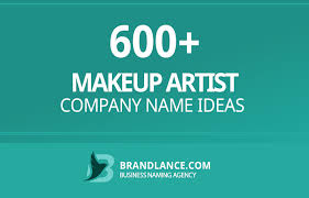 makeup artist business name ideas list