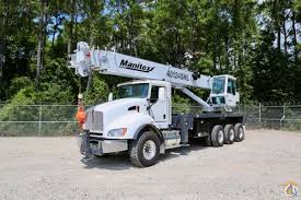 Sold New Manitex 40124shl 40 Ton Boom Truck Mounted To 2018